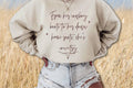 From Her Cowboy Boots Sweatshirt