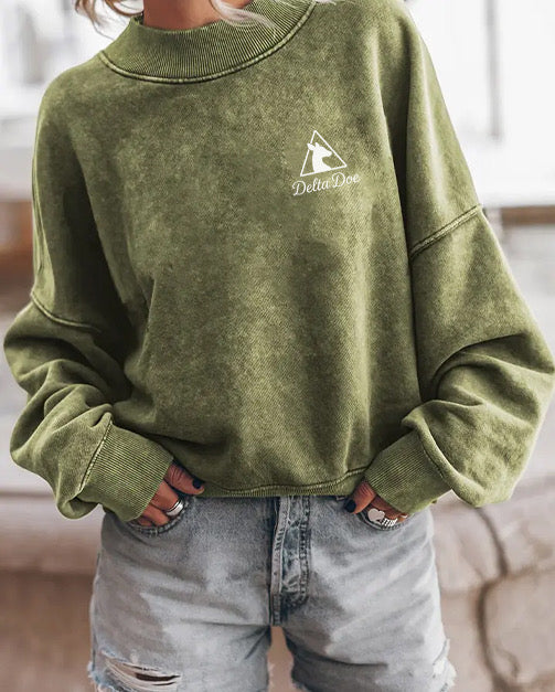 Delta Doe Oversized Sweatshirt