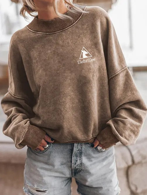 Delta Doe Oversized Sweatshirt