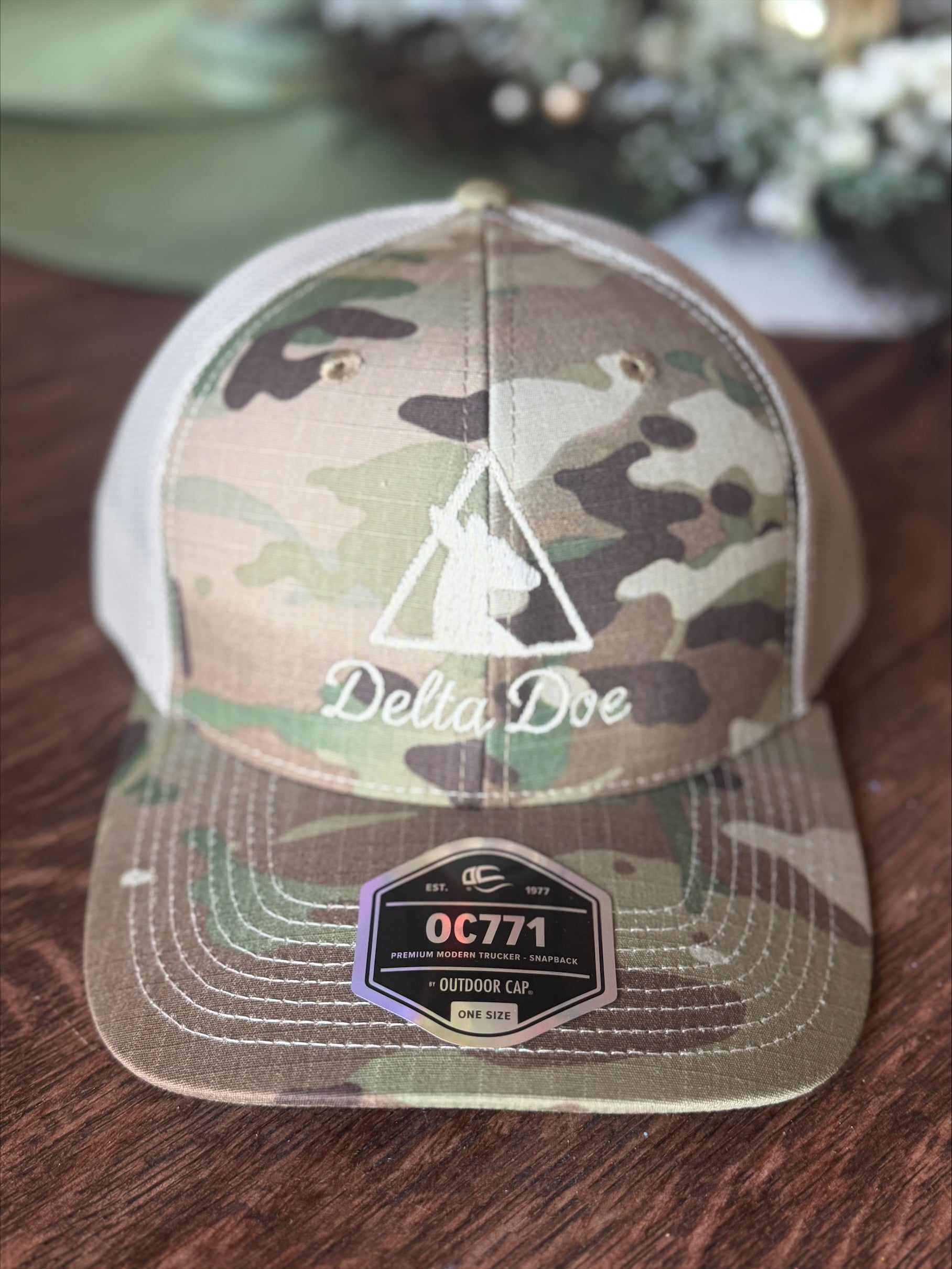 Khaki Camo Hat