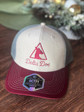 Heathered Stone Maroon Hat